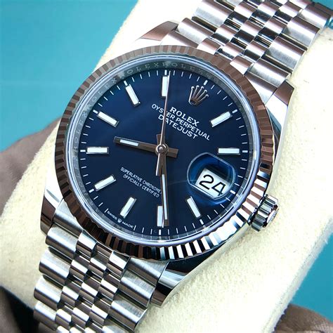 does rolex have maritime blue dial datejust